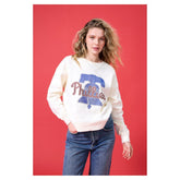 Philadelphia Phillies Terez Women's Oversized Gemstone Logo Sweatshirt Lifestyle