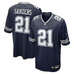 Deion Sanders Dallas Cowboys Team Retired Player Game Jersey Navy - Nike