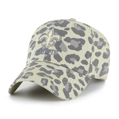 New Orleans Saints '47 Women's Bagheera Clean Up Adjustable Hat Gray - NFL