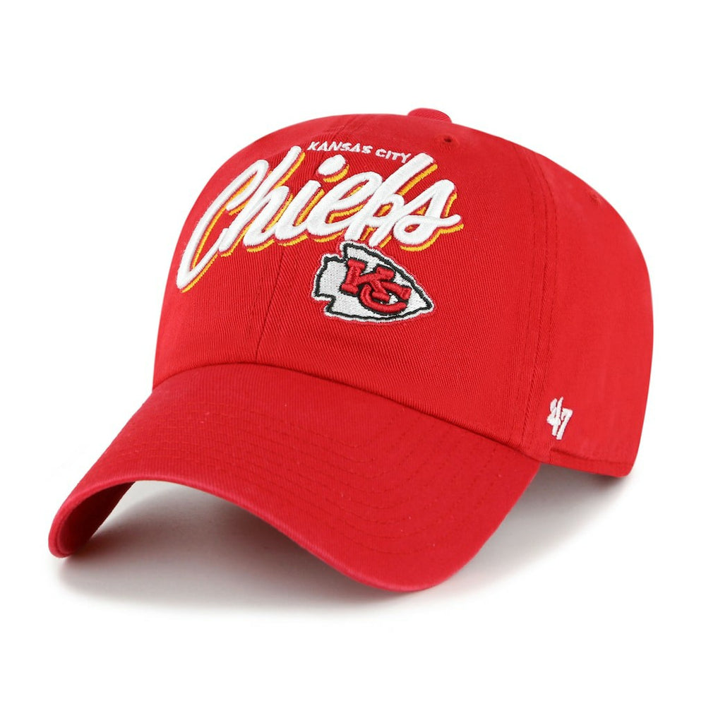 Kansas City Chiefs '47 Women's Ariana Clean Up Adjustable Hat Red - 47 brand