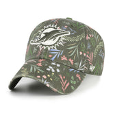 Miami Dolphins '47 Women's Verbena Clean Up Adjustable Hat Green - 47 brand