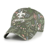 New Orleans Saints '47 Women's Verbena Clean Up Adjustable Hat Green - 47 brand