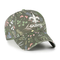 New Orleans Saints '47 Women's Verbena Clean Up Adjustable Hat Green - 47 brand
