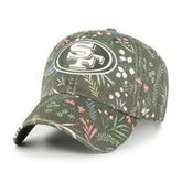 San Francisco 49ers '47 Women's Verbena Clean Up Adjustable Hat Green - 47 brand
