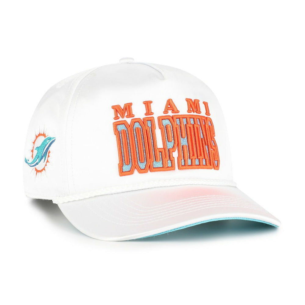 Miami Dolphins '47 Women's Outspoken Hitch Adjustable Hat White - 47 brand