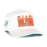 Miami Dolphins '47 Women's Outspoken Hitch Adjustable Hat White - 47 brand