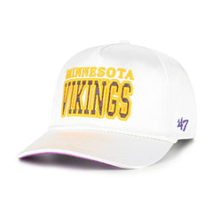 Minnesota Vikings '47 Women's Outspoken Hitch Adjustable Hat White - 47 brand