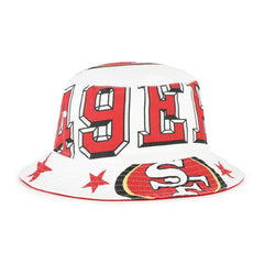 San Francisco 49ers '47 Women's Energize Bucket Hat White - 47 brand