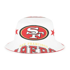 San Francisco 49ers '47 Women's Energize Bucket Hat White - 47 brand