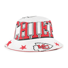 Kansas City Chiefs '47 Women's Energize Bucket Hat White - 47 brand
