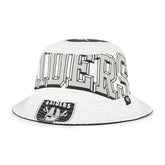 Las Vegas Raiders '47 Women's Energize Bucket Hat White - 47 brand