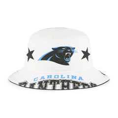 Carolina Panthers '47 Women's Energize Bucket Hat White - 47 brand