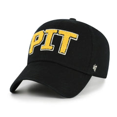 Pittsburgh Steelers '47 Women's Zoey Clean Up Adjustable Hat Black - 47 brand