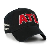 Atlanta Falcons '47 Women's Zoey Clean Up Adjustable Hat Black - 47 brand