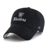 Las Vegas Raiders '47 Women's Spirited Clean Up Adjustable Hat Black - 47 brand
