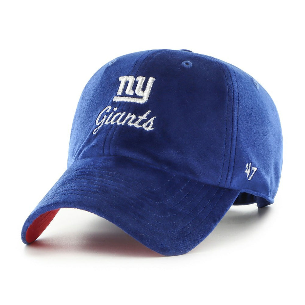 New York Giants '47 Women's Spirited Clean Up Adjustable Hat Blue - 47 brand