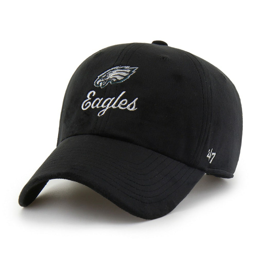 Philadelphia Eagles '47 Women's Spirited Clean Up Adjustable Hat Black - 47 brand
