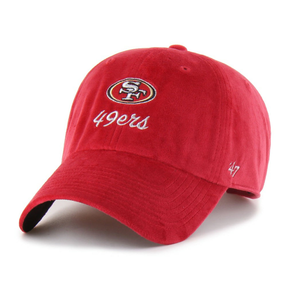 San Francisco 49ers '47 Women's Spirited Clean Up Adjustable Hat Scarlet - 47 brand