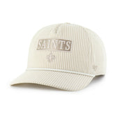 New Orleans Saints '47 Women's Mellow Corduroy Hitch Adjustable Hat Natural - 47 brand