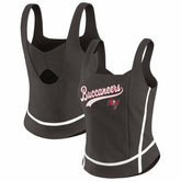 Tampa Bay Buccaneers WEAR by Erin Andrews Women's Square Neck Tank Top Pewter - NFL