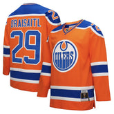 Leon Draisaitl Edmonton Oilers - Mitchell & Ness Power Play Jersey Orange