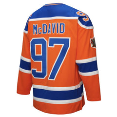 Connor McDavid Edmonton Oilers - Mitchell & Ness Power Play Jersey Orange