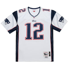 Tom Brady New England Patriots 2000 Big & Tall Legacy Replica Jersey White - Mitchell & Ness