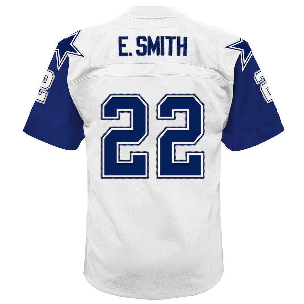 Emmitt Smith Dallas Cowboys Youth 1994 Alternate Legacy Jersey - White cheap | NFL Jerseys