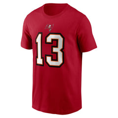 Tampa Bay Buccaneers Player Name & Number T-Shirt Red - Nike