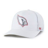 Arizona Cardinals '47 Snowball Trophy Stretch Fit Hat White - 47 brand