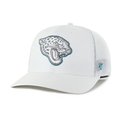 Jacksonville Jaguars '47 Snowball Trophy Stretch Fit Hat White - 47 brand