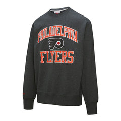 Philadelphia Flyers - Mitchell & Ness Playoff Win Fleece Pullover Sweatshirt Charcoal