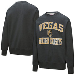 Vegas Golden Knights Mitchell & Ness Playoff Win Fleece Pullover Sweatshirt Black