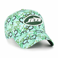 New York Jets '47 Girls Preschool Mural Clean Up Adjustable Hat Green - 47 brand