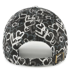 Las Vegas Raiders '47 Girls Preschool Mural Clean Up Adjustable Hat Black - 47 brand