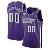 Nike - Sacramento Kings Unisex Adult Swingman Custom Jersey - Classic Edition - Purple