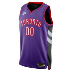 Nike - Toronto Raptors Unisex Adult Swingman Custom Jersey - Classic Edition - Purple