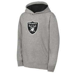 Las Vegas Raiders Outerstuff Youth Prime Hoodie Gray - NFL