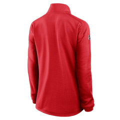 Calgary Flames - Fanatics Women's Authentic Pro Rink Quarter-Zip Pullover Red