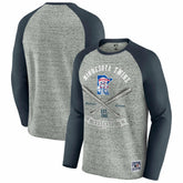 Minnesota Twins Darius Rucker Collection by Fanatics Raw Edge Raglan Long Sleeve Baseball T-Shirt Clearance