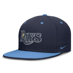 Tampa Bay Rays Nike True Primetime Two-Tone Performance Fitted Hat Clearance