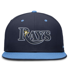 Tampa Bay Rays Nike True Primetime Two-Tone Performance Fitted Hat Clearance