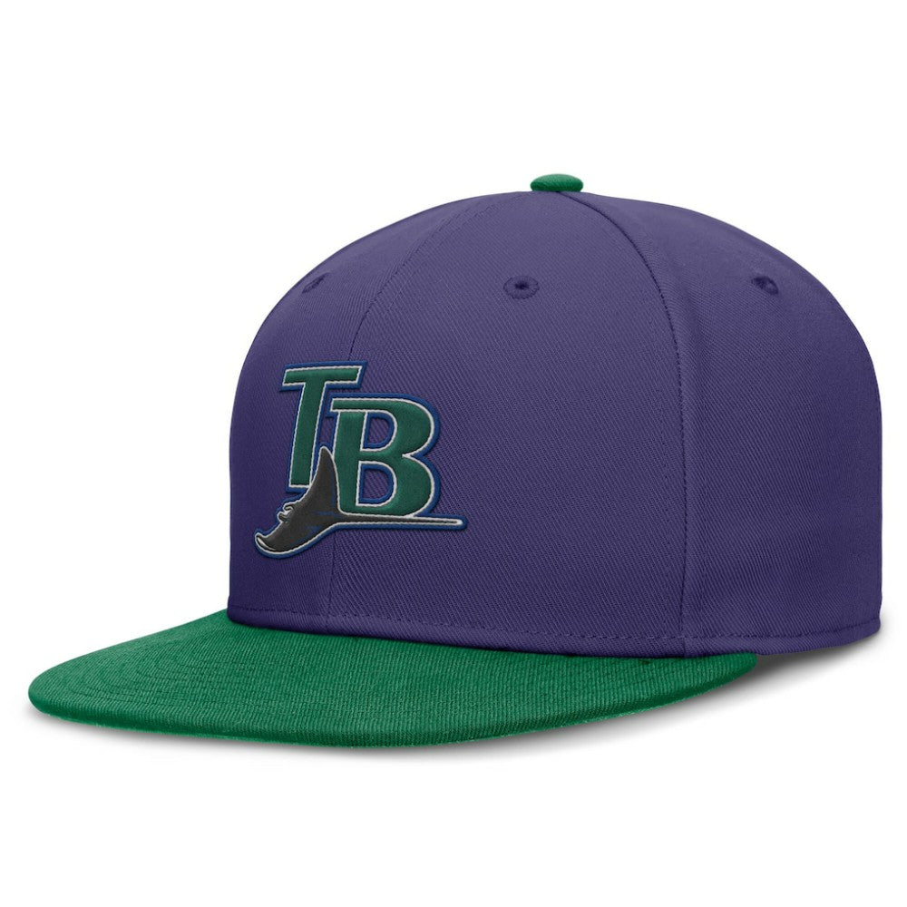 Tampa Bay Rays Nike True Primetime Two-Tone Performance Fitted Hat Near Me