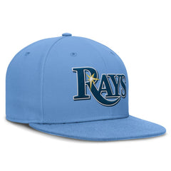 Tampa Bay Rays Nike True Round Bill Performance Fitted Hat Lifestyle