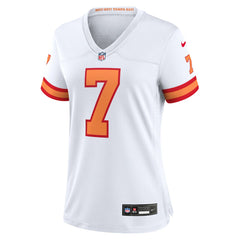 Bucky Irving '76 Tampa Bay Buccaneers Women's Game Jersey White - Nike