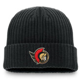 Ottawa Senators - Fanatics Component Cuffed Knit Hat Black
