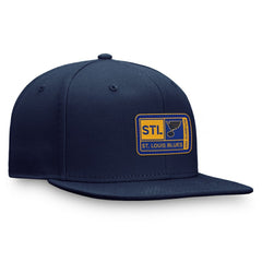 St. Louis Blues - Fanatics Authentic Pro Training Camp Snapback Hat Navy