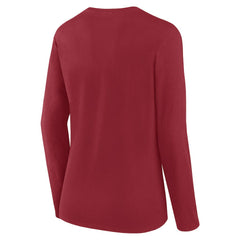 Arizona Cardinals Women's Cheerleader Long Sleeve T-Shirt Cardinal - Fanatics