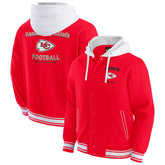 Kansas City Chiefs Darius Rucker Collection Full-Snap Hoodie Jacket Red - Fanatics