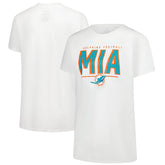 Miami Dolphins Women's Cheerleader T-Shirt White - Fanatics